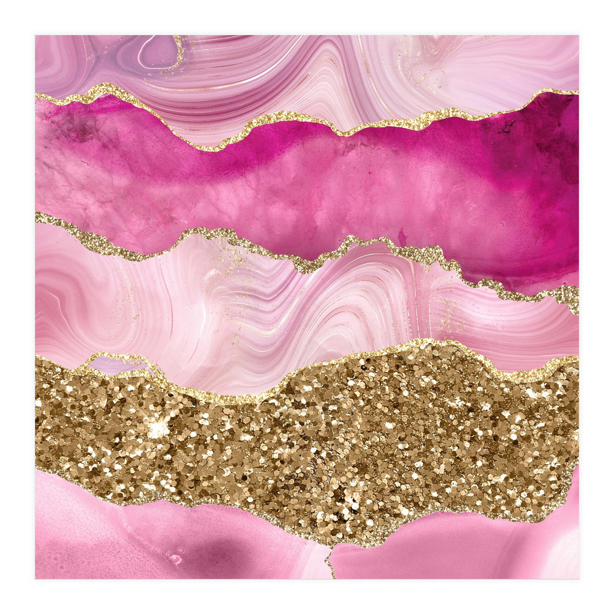 Agate Glitter Dazzle Texture 17  (Print Only)