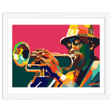 Jazz Trumpet Musician Pop Art Wpap thumbnail