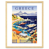 Greece, Fishing Boats on a Harbor thumbnail