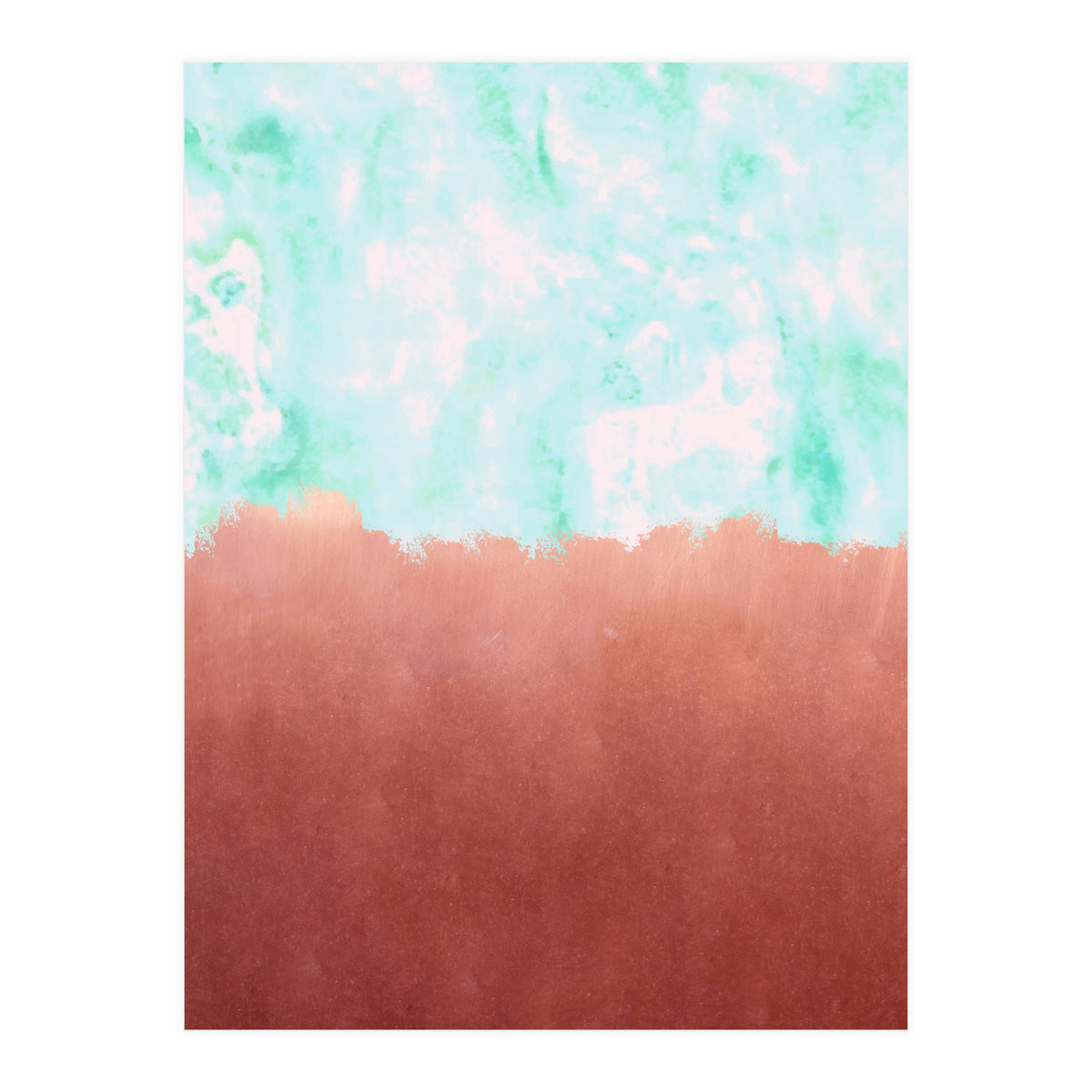 Sea Green + Copper (Print Only)