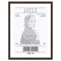 Receipt Art Adele