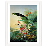 Fleurs exotique, 1836 Exotic flowers from tropical countries. Canvas, 162 x 121 cm. thumbnail