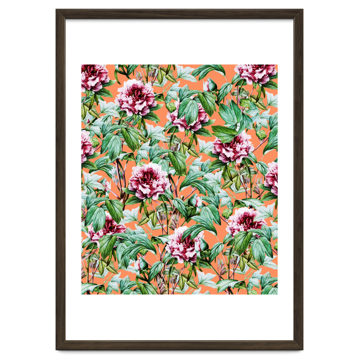 Frosty Florals || #society6 #decor #buyart