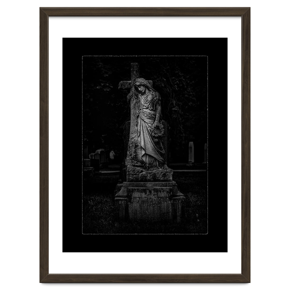 Tombstone Shadow No 34 with Border