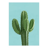 Blue Cactus 1 (Print Only) thumbnail