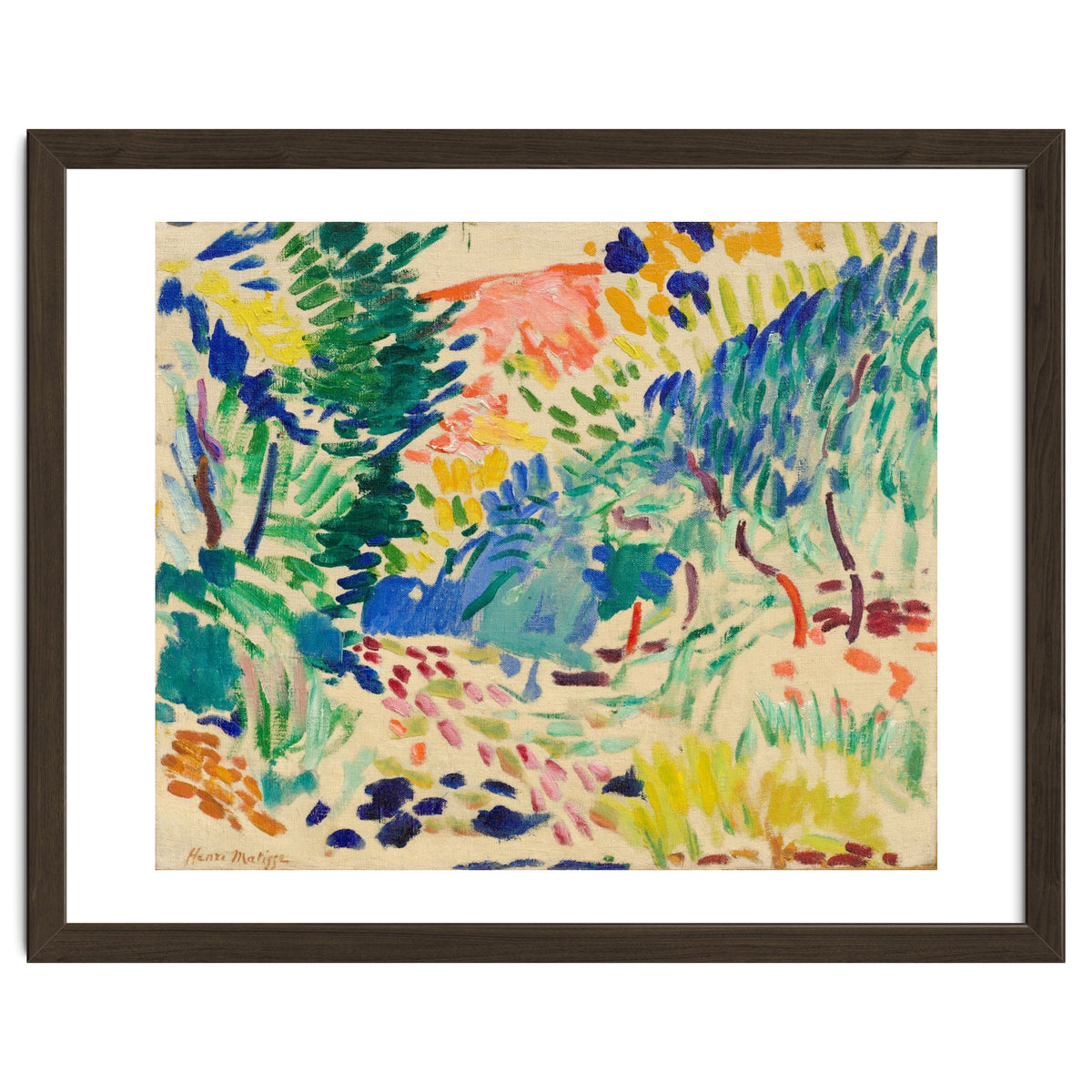 Landscape at Collioure – Henri Matisse (1905)