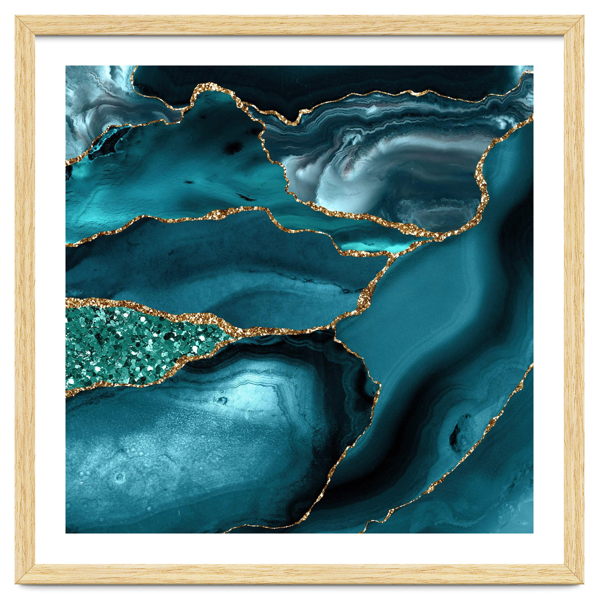 Agate Glitter Ocean Texture 10