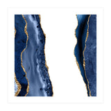Navy & Gold Agate Texture 28  (Print Only) thumbnail