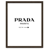 Prada Marfa, Fashion Sign Poster