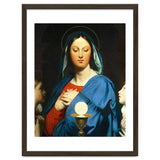 Jean Auguste Dominique Ingres / 'The Virgin Mary Prays to the Host', 1866. thumbnail