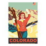 Colorado Ski Girl (Print Only) thumbnail