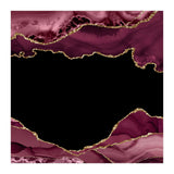 Burgundy & Gold Agate Texture 18  (Print Only) thumbnail