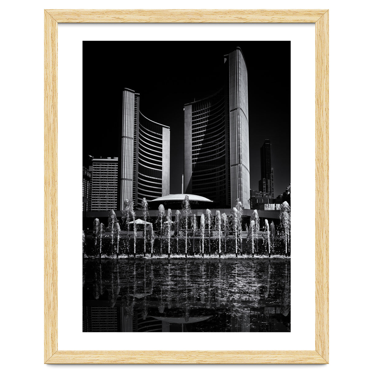 Toronto City Hall No 25 Reflection