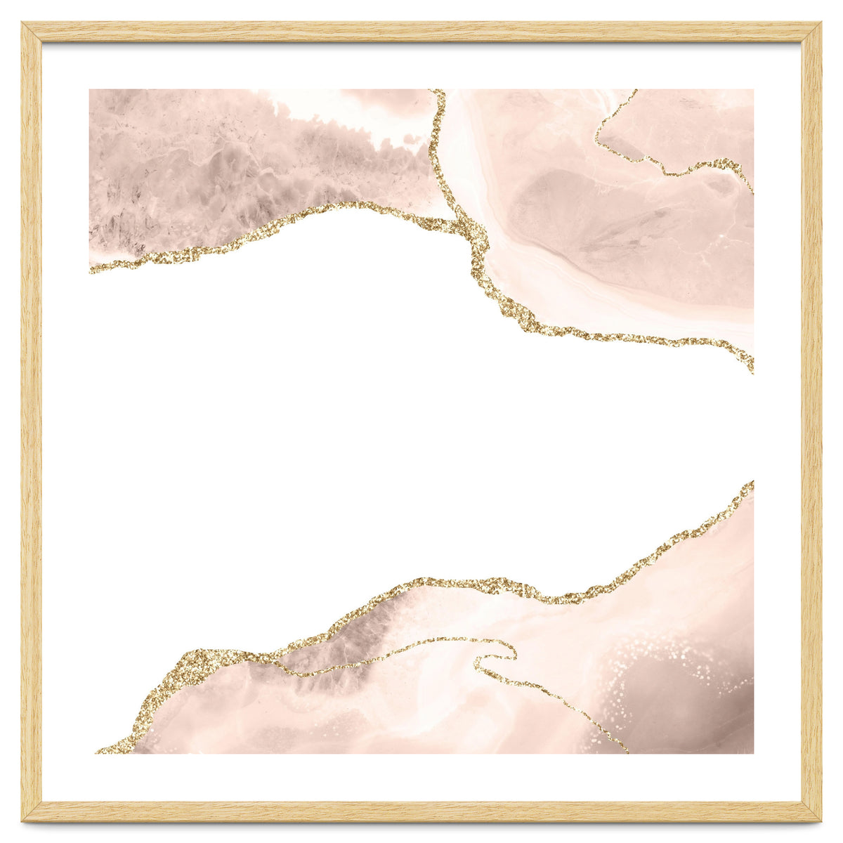 Ivory & Gold Agate Texture 09