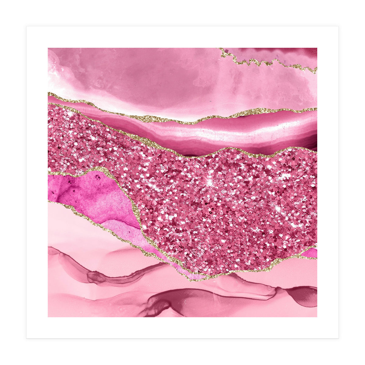 Agate Glitter Dazzle Texture 01  (Print Only)