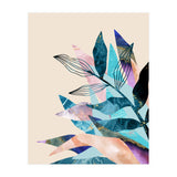 Marble Fantasy, Luxe Abstract Texture Botanical Concept, Eclectic Graphic Design Bohemian Contemporary (Print Only) thumbnail