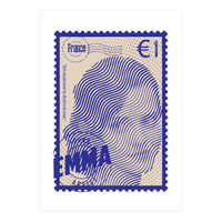 Emma Watson Stamps Art (Print Only)