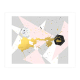 Gold Splatter #society6 #decor #buyart (Print Only) thumbnail