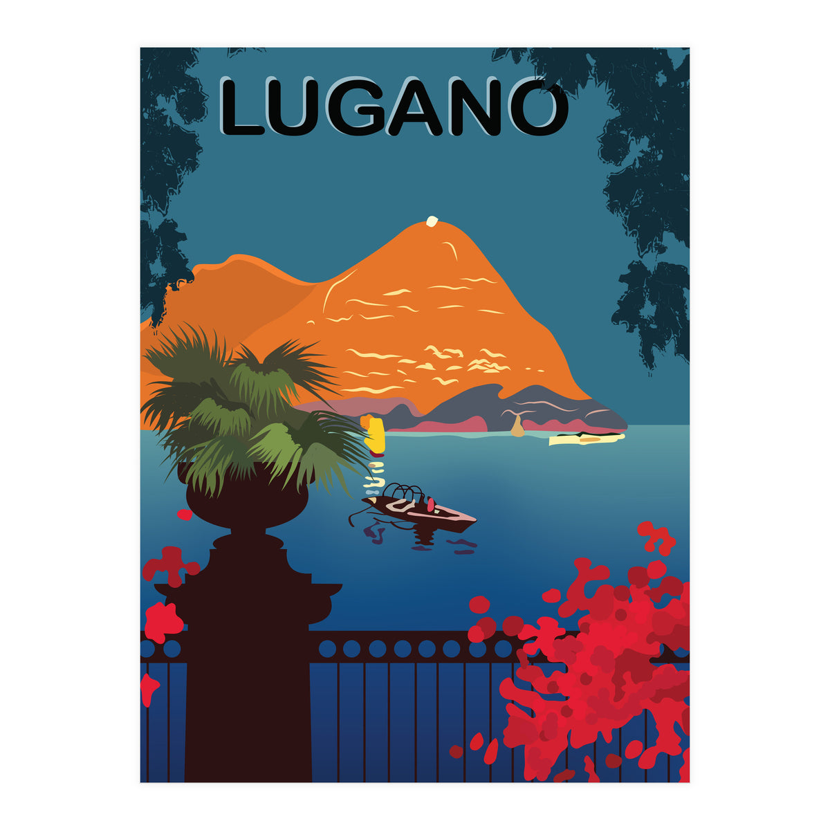 Lake Lugano (Print Only)