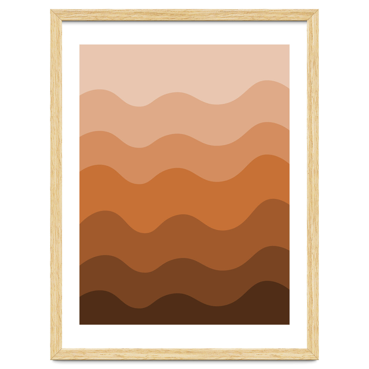 Brown gradient design
