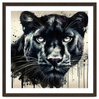 Watercolor Panther