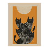 Abstract Black Cats (Print Only) thumbnail