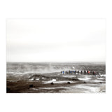 Tourists looking at the geyser - Iceland (Print Only) thumbnail