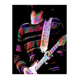 Eric Clapton American Rock and Blues Guitarist in Colorful (Print Only) thumbnail