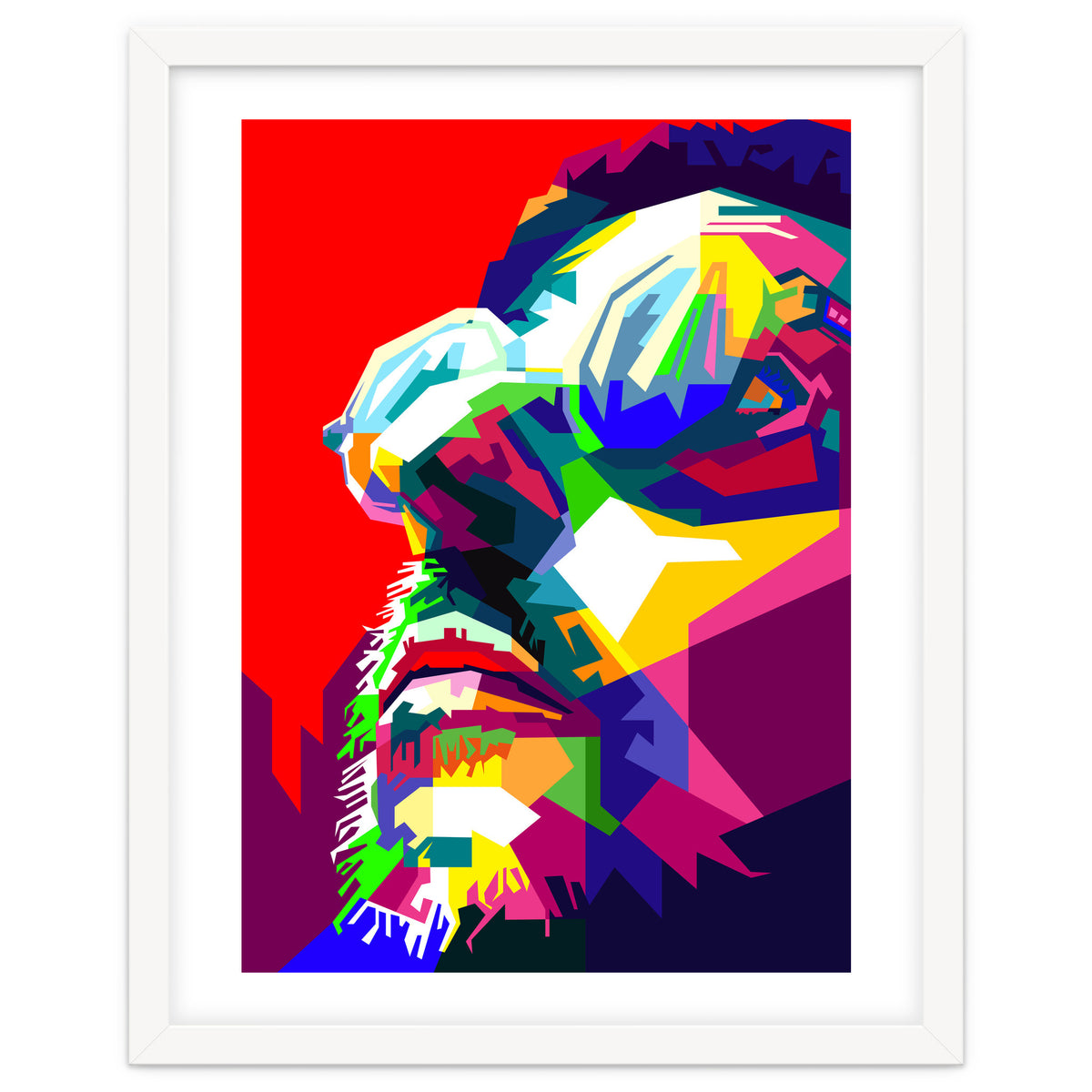 Leon The Professional Hollywood Actor Pop Art WPAP
