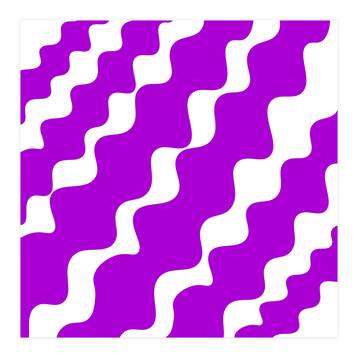 Purple Wavy Pattern (Print Only)