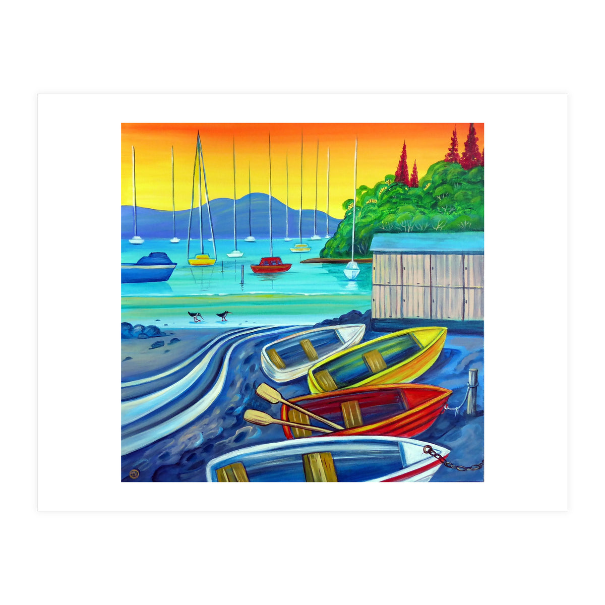 Sandspit Harbour (Print Only)