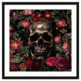 Baroque  Skull And Roses Night Garden 1 thumbnail