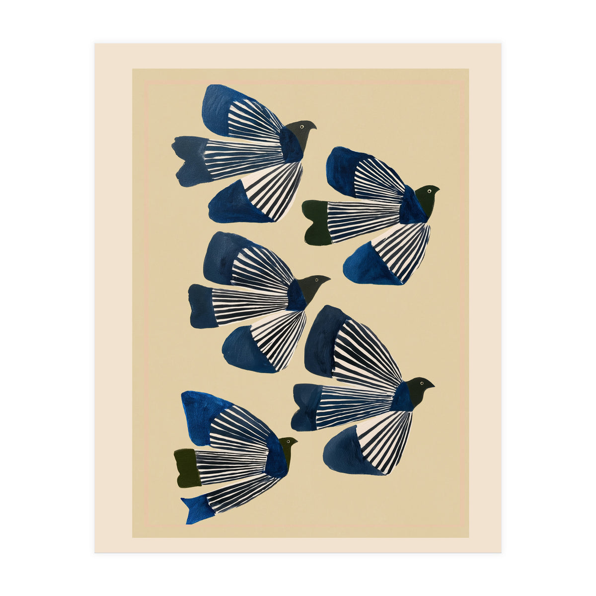 Birds In Flight (Print Only)
