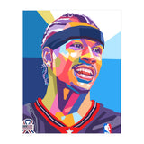 Allen Iverson pop art (Print Only) thumbnail
