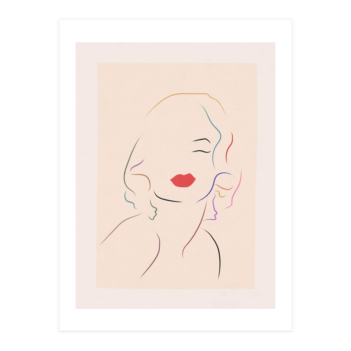 Marilyn's Kiss (Print Only)