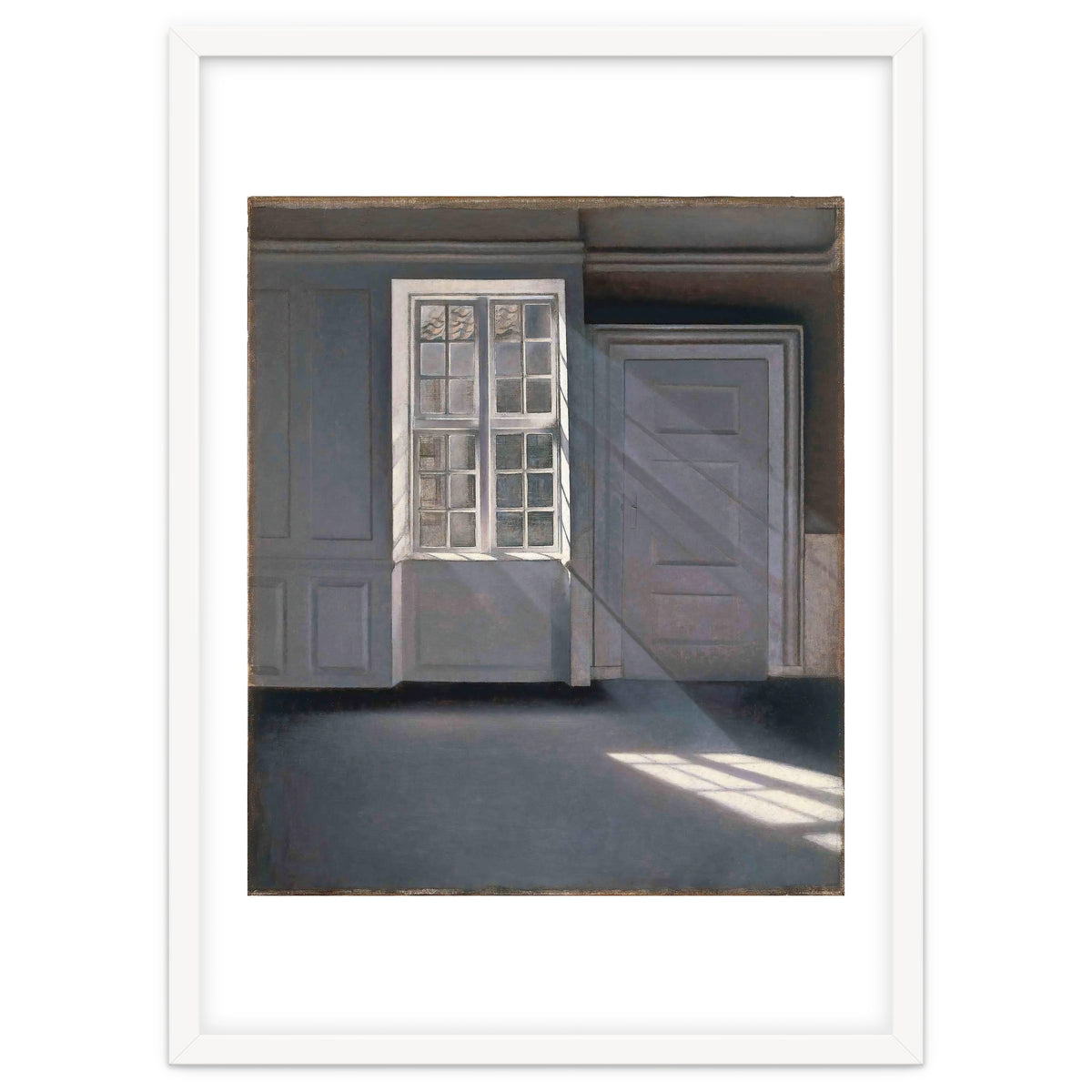 Dust Motes Dancing in the Sunbeams, 1900. Oil on canvas 70 × 59 cm (27.56 × 23.23 in).