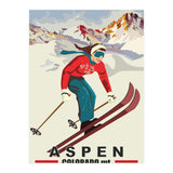 Aspen Ski Girl (Print Only) thumbnail