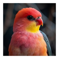 Vibrant Tropical Bird  (Print Only)