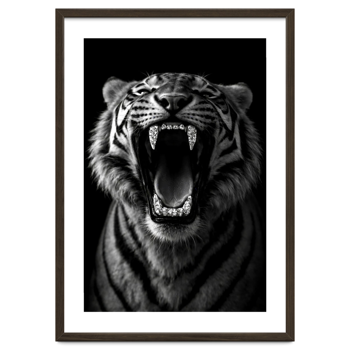 Roaring Tiger portrait
