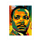 Martin Luther King Jr Abstract Art (Print Only) thumbnail
