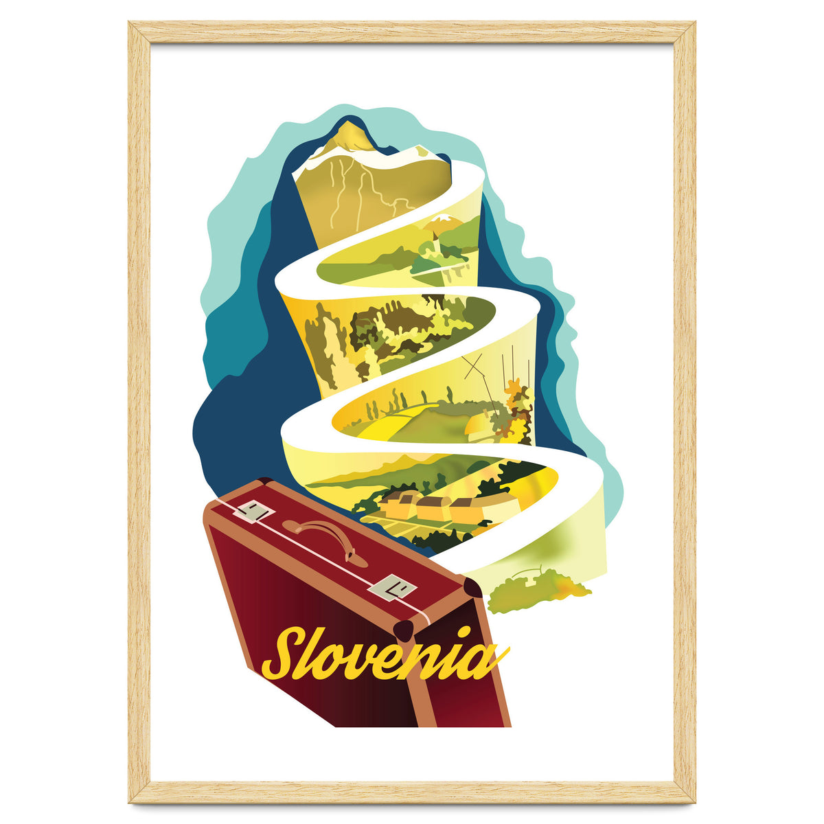 Slovenia, Mountain Road