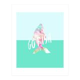 Go Fish With Quote (Print Only) thumbnail