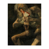 Francisco de Goya y Lucientes / 'Saturn devouring one of his sons', 1820-1823, Spanish School. (Print Only) thumbnail