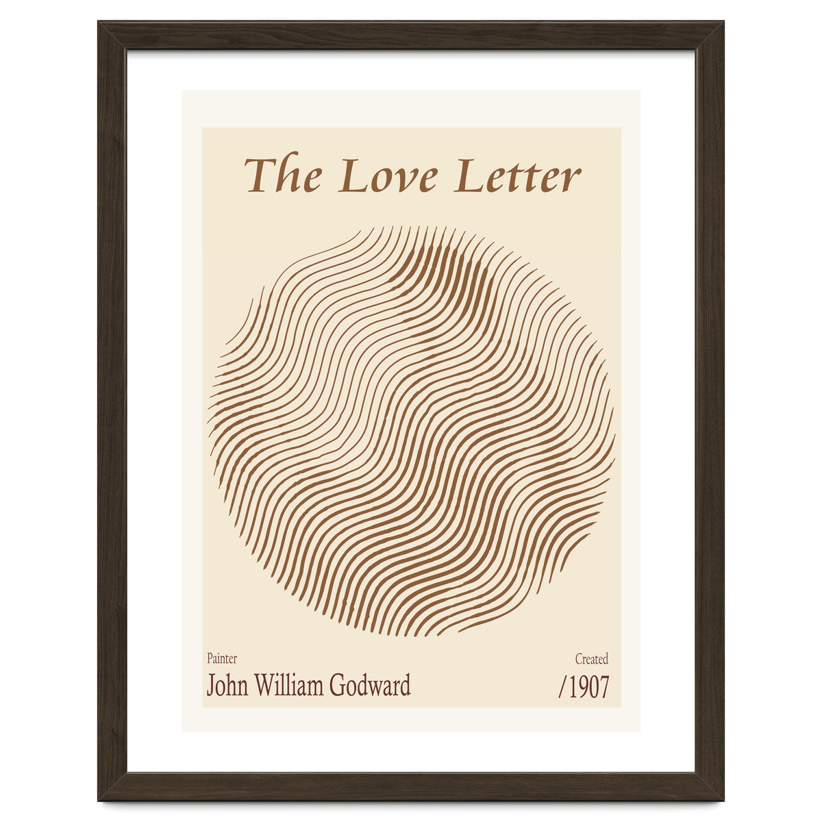 The Love Letter – John William Godward (1907)