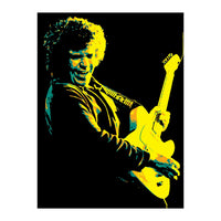 Mike Bloomfield American Blues Guitarist (Print Only)