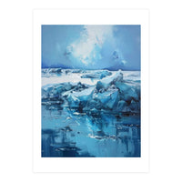 The Silent Fracture of Cerulean Giants (Print Only)