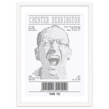 Receipt Art Chester Bennington thumbnail