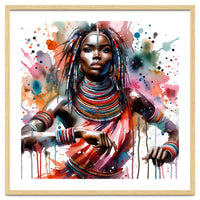 Beaded Majesty Dancer Portrait