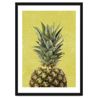 Pineapple Crown, Tropical Summer Fruit Art