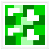 Green Abstract Square Tiles thumbnail